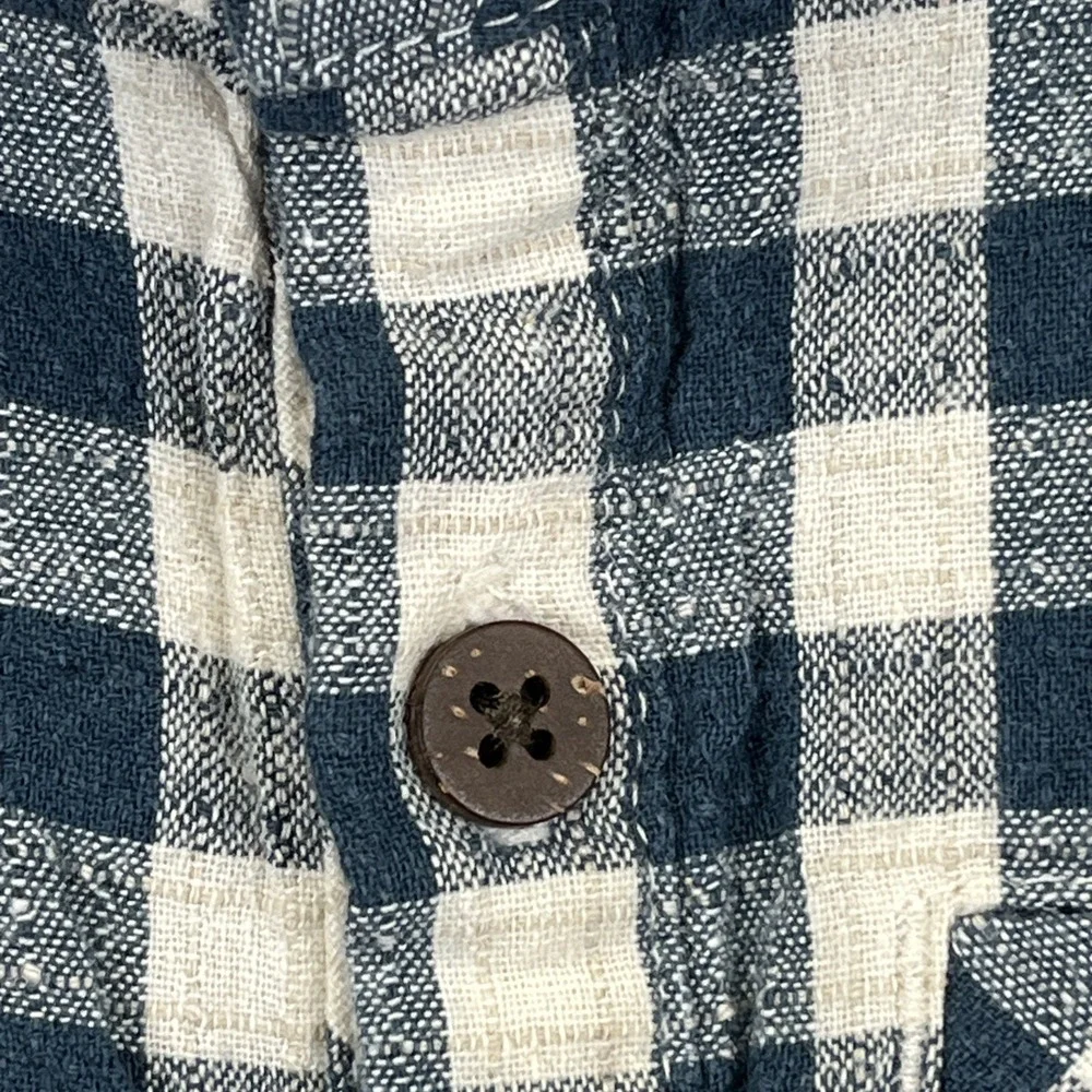Me & Henry‎ One Piece Baby Toddler 9-12M Blue Plaid Preppy Long Sleeve Dressy